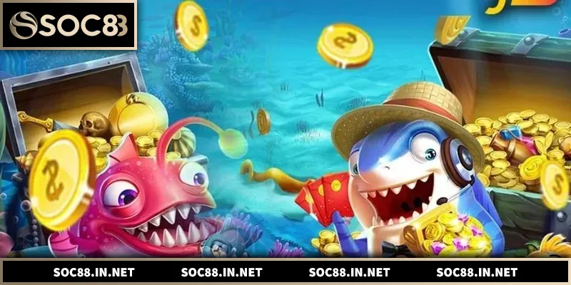 Bắn cá SOC88 sống động, phòng chơi rõ ràng, dễ trải nghiệm