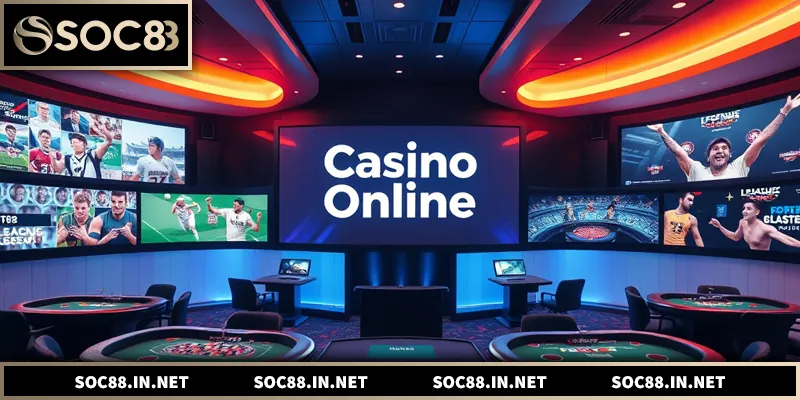 Casino SOC88 – sòng bài trực tuyến tối ưu trải nghiệm người chơi Việt